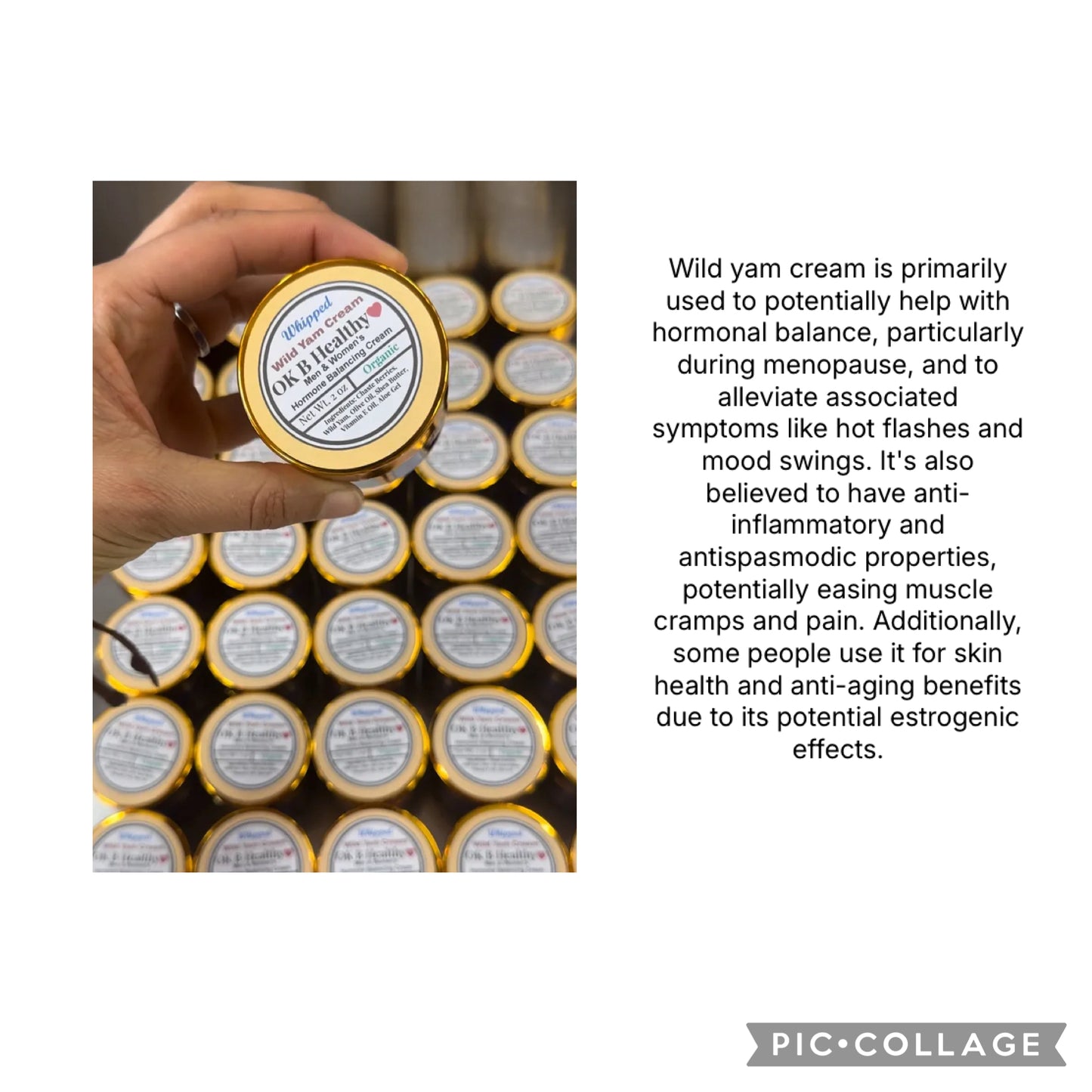 Wild Yam Cream (ok b healthy)
