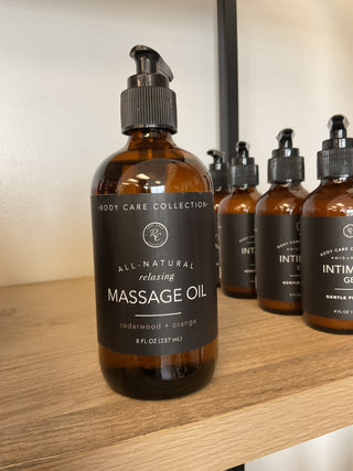 Massage Oil Cedarwood + Orange