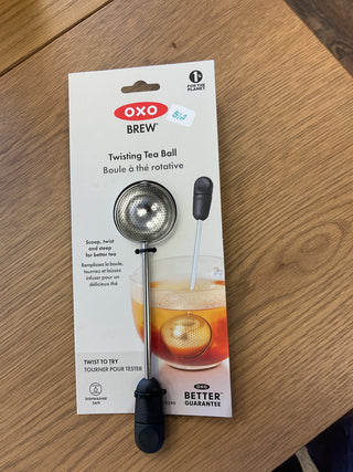 Twisting Tea Ball