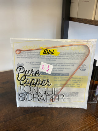 Pure Copper Tongue Scraper