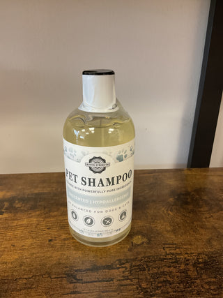 Pet shampoo unscented