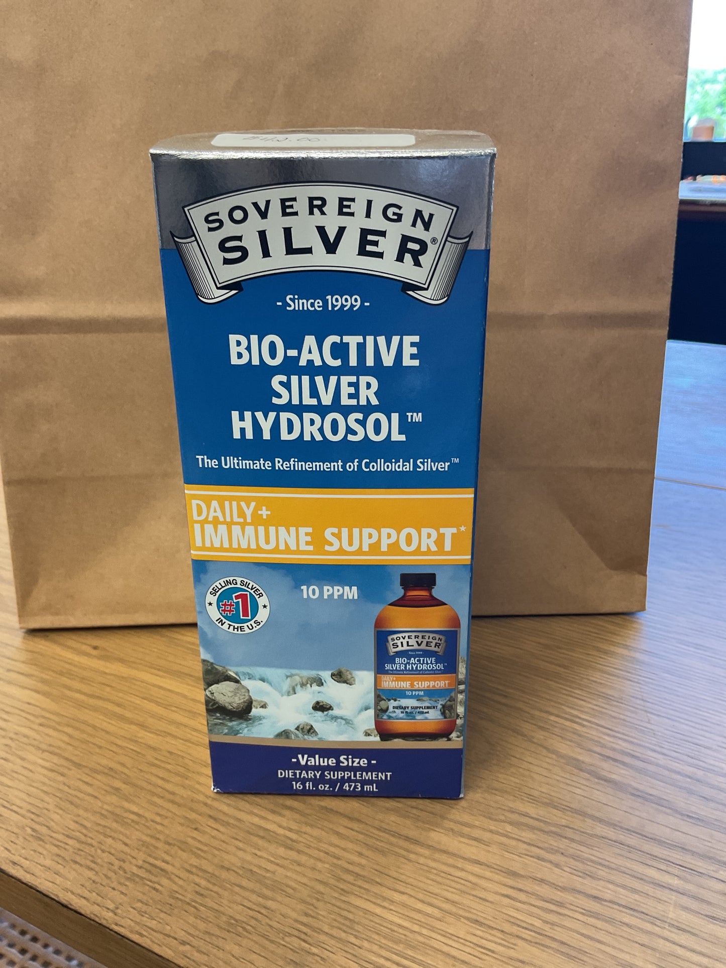 Silver 16 oz 10 ppm