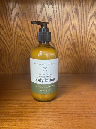 Body lotion spearmint & eucalyptus