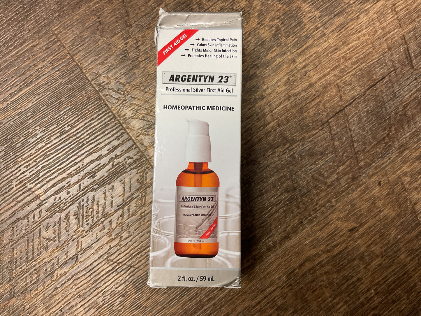 Argentina Silver First Aid Gel 2oz