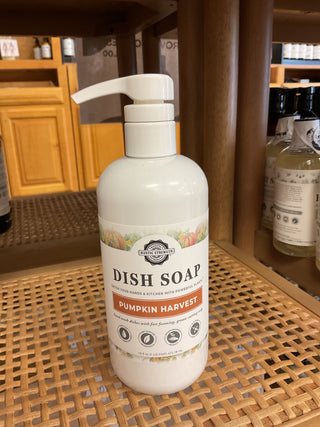 Dish soap pumpkin harvest