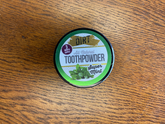 Dirt toothpaste