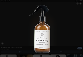 Room Spray Peppermint & Vanilla